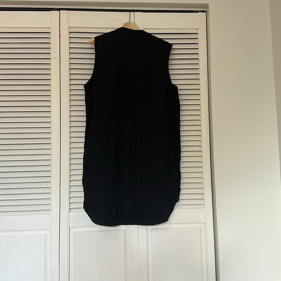 DKR Black Linen-blend Sleeveless Dress - Picture 3 of 3